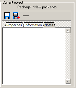 Package object notes